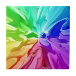 Liquid Colour Ceramic Tile