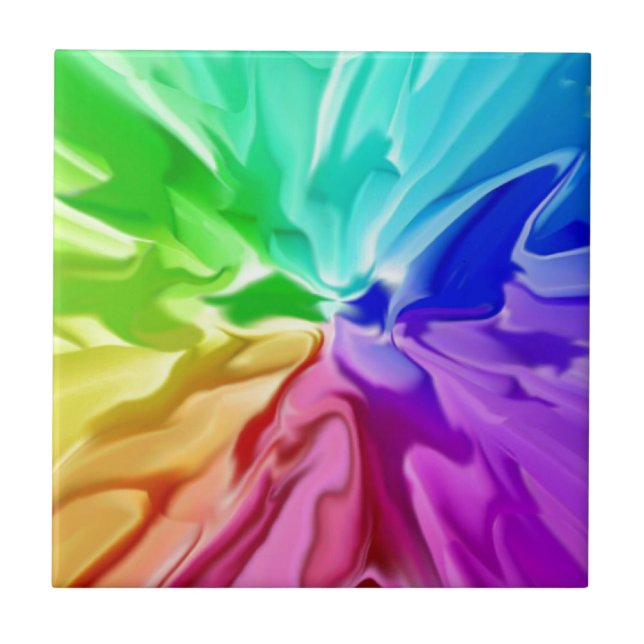 Liquid Colour Ceramic Tile (Front)