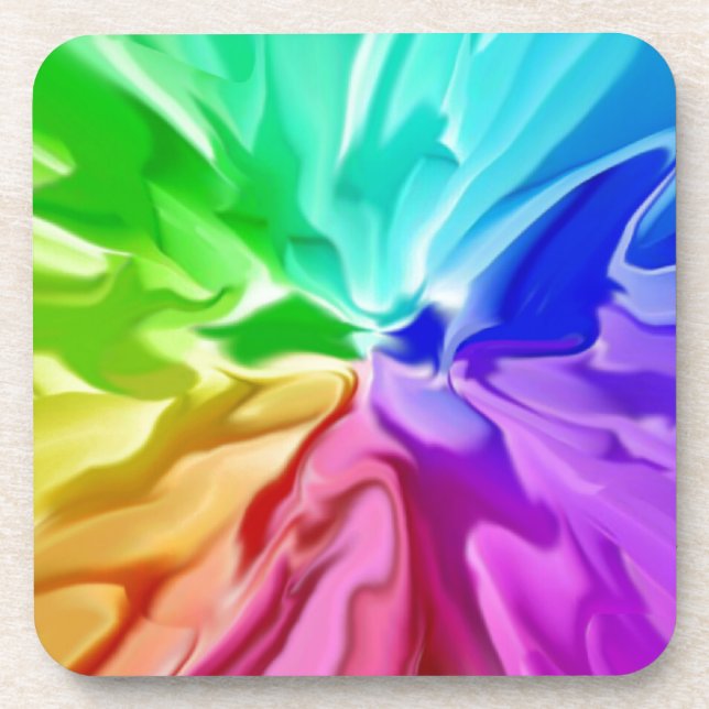 Liquid Colour Coaster (Front)