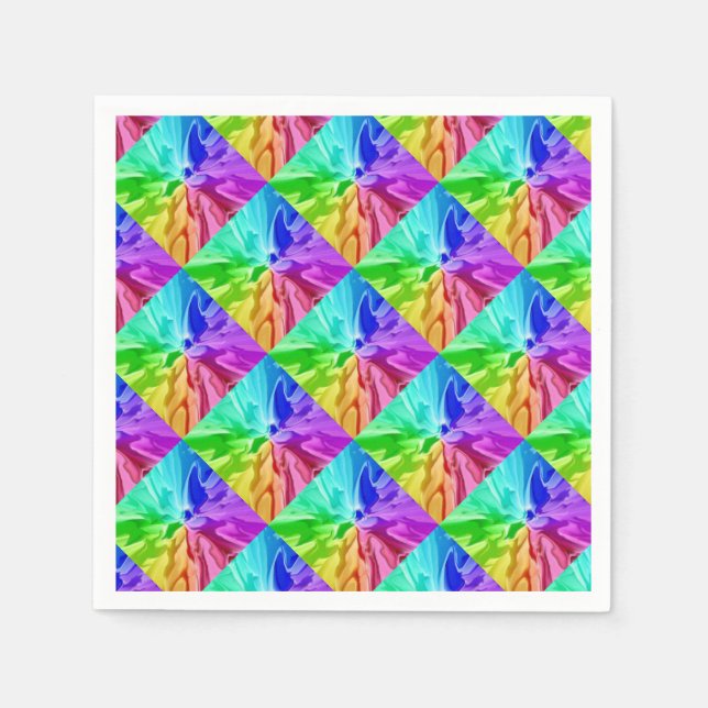 Liquid Colour Napkin (Front)