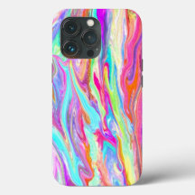 Liquid Colour Neon iPhone Case