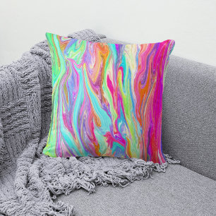 Liquid Colour Neon Pillows
