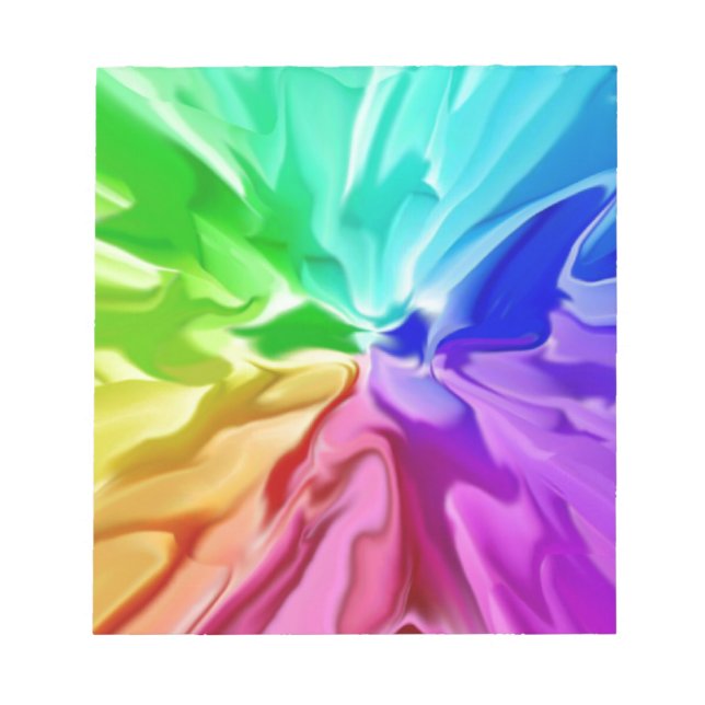 Liquid Colour Notepad (Front)