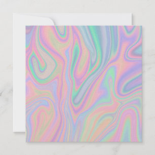 Liquid Colourful Abstract Rainbow