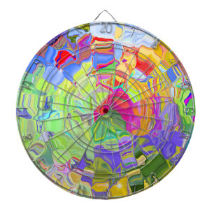 Liquid Colours Dart Board
