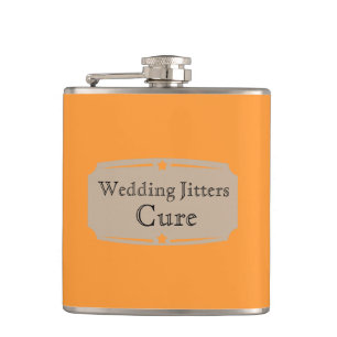 Liquid Courage Wedding Jitters Cure Hip Flask