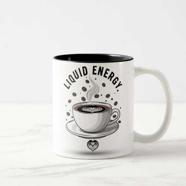 Liquid Energy Coffee Cup (Right)