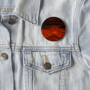 Liquid Fire by Shirley Taylor 6 Cm Round Badge