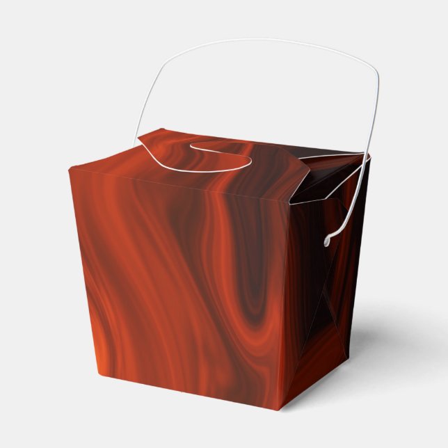 Liquid Fire by Shirley Taylor Favour Box (Front Side)
