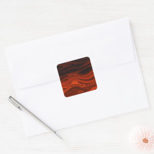 Liquid Fire by Shirley Taylor Square Sticker