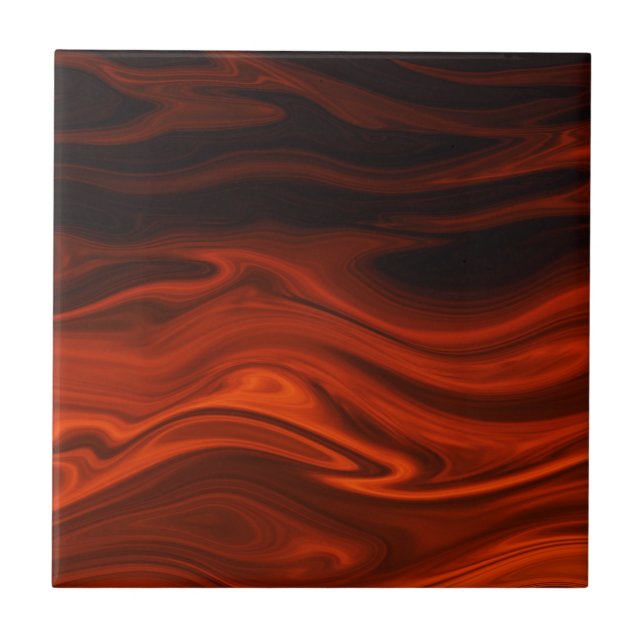 Liquid Fire by Shirley Taylor Tile (Front)