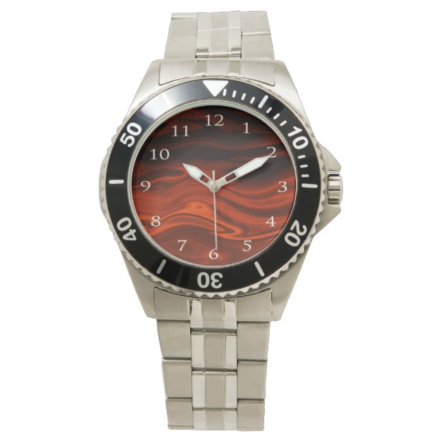 Liquid Fire by Shirley Taylor Watch (Front)