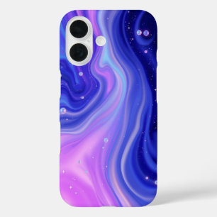 Liquid Galaxy: A Mesmerising Abstract iPhone 16 Case