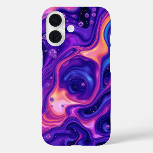 Liquid Galaxy: A Mesmerising Abstract iPhone 16 Case