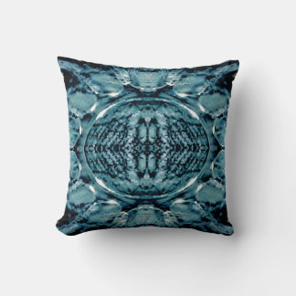 Liquid Glass Waves Cushion