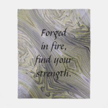 Liquid Gold Fleece Blanket