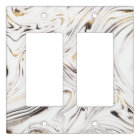 Liquid Gold Silver Black Marble #1