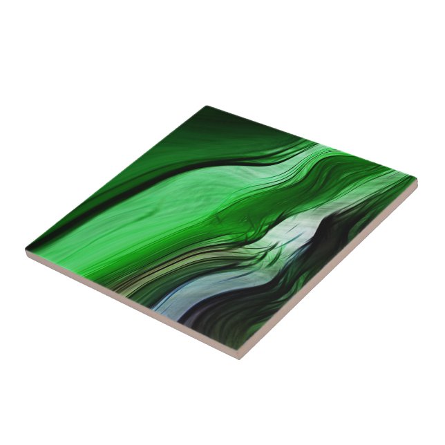Liquid Grass Ceramic Tile (Side)