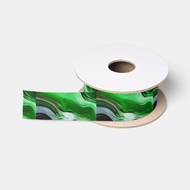 Liquid Grass Satin Ribbon (Spool)