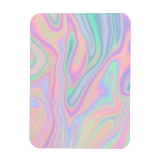 Liquid Iridescent Unicorn Colour Design Magnet
