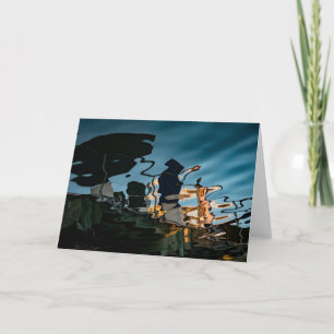 Liquid Life Port Jefferson Dock Blank Card
