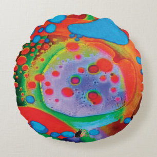 Liquid Lounging Round Cushion