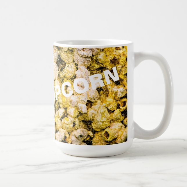 Liquid popcorn coffee mug (Right)