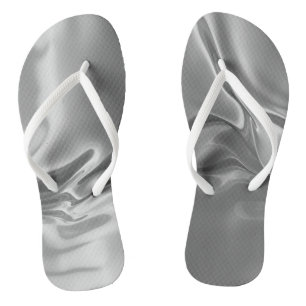 Liquid Silver Digital Print Thongs