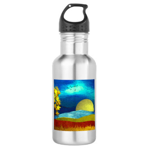 Liquid Sky Landscape 532 Ml Water Bottle
