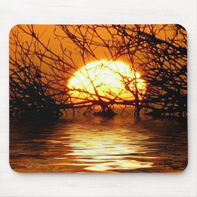 LIQUID SUNSET Mousepad (Front)