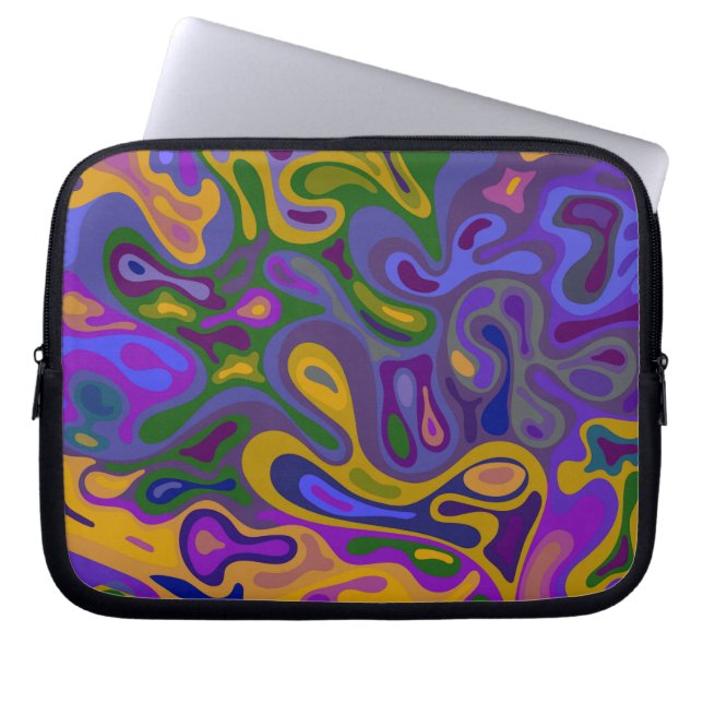 Liquid surface 11 laptop sleeve (Front)