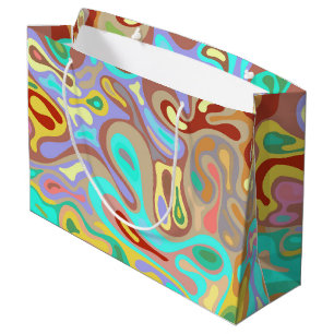 Liquid surface 12 large gift bag