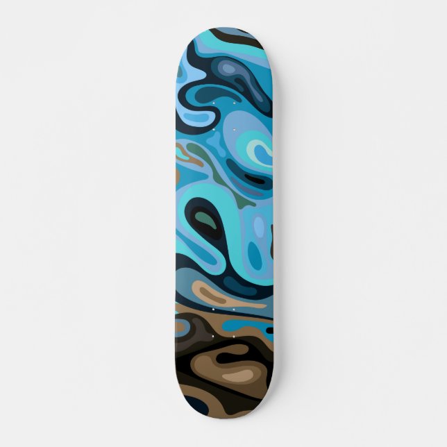 Liquid surface 6 skateboard (Front)