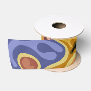 Liquid surface 7 satin ribbon