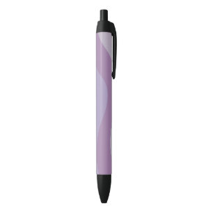 Liquid Swirl Purple Flow Groovy Stripe Y2K Pattern Black Ink Pen