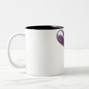Liquid V Reflection" design mug