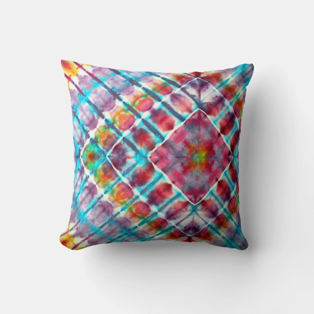 Liquid Vector Throw Pillow (Front)