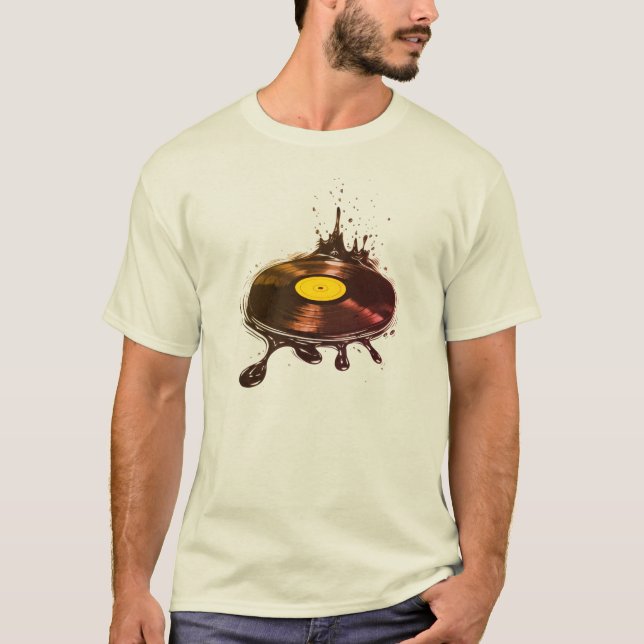 Liquid Vinyl - Retro Edition T-Shirt (Front)