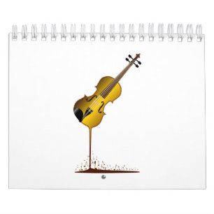 Liquid Violin Calendar