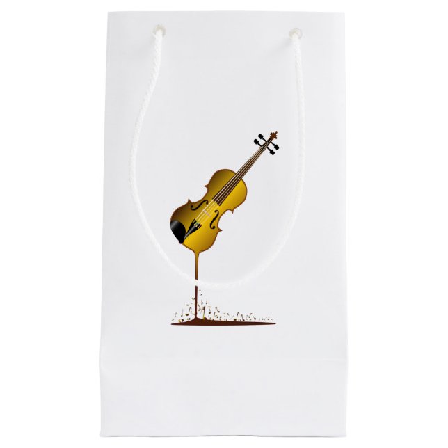 Liquid Violin Small Gift Bag (Front)