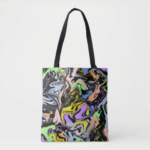 Liquify Abstraction Tote Bag