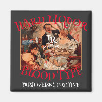 Liquor Blood Type IR positive IRISH WHISKY 2038