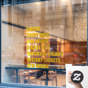 Liquor Craft Beer Fine Wines Cigars Lotto Atm Etc