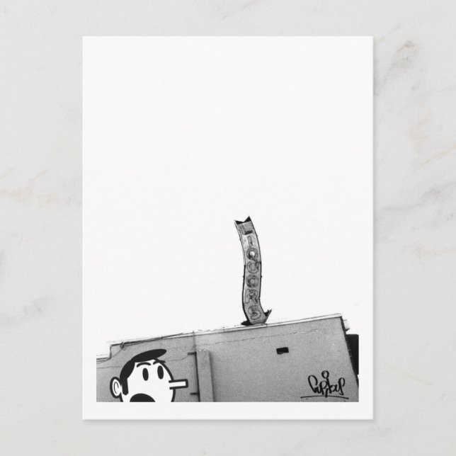 Liquor Down Here Postcard (Front)