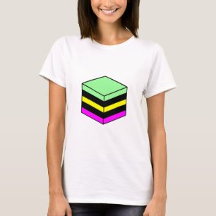 Liquorice All Sort - Mint Grn, Yellow, Magenta blk T-Shirt