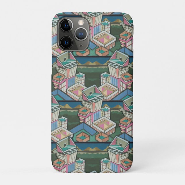 Liquorice allsorts 3D collage in suede Case-Mate iPhone Case (Back)