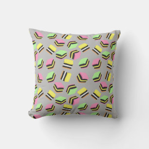 Liquorice Allsorts Candy Pillow