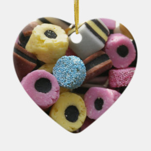 Liquorice Allsorts Ceramic Ornament