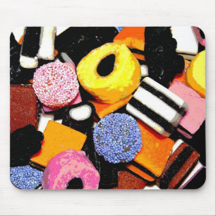 liquorice allsorts mouse pad