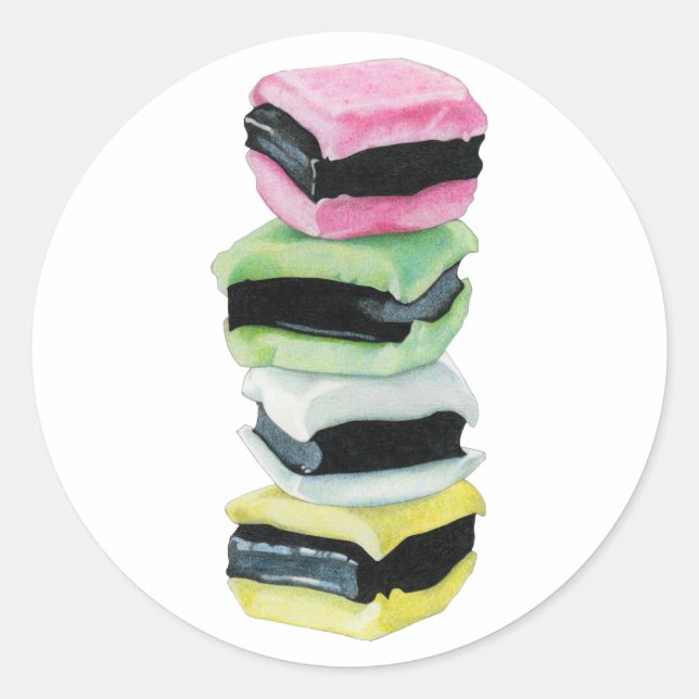 Liquorice Allsorts Sticker (Front)